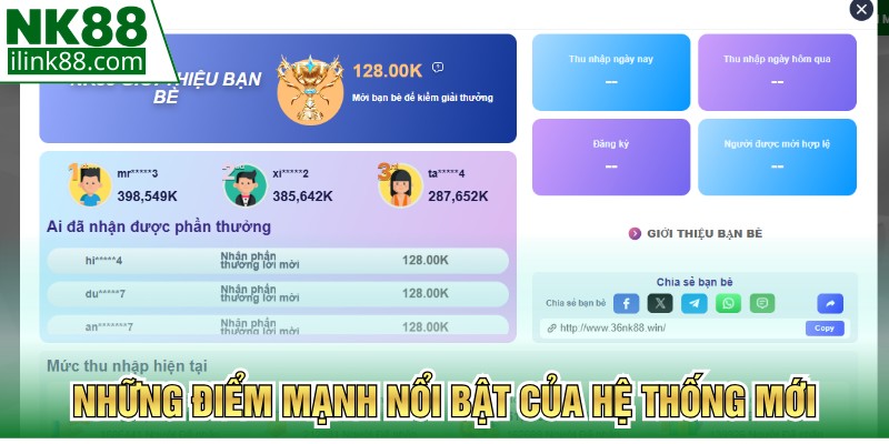 Những điểm mạnh nổi bật của hệ thống mới